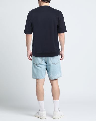 Man T-shirt Navy blue