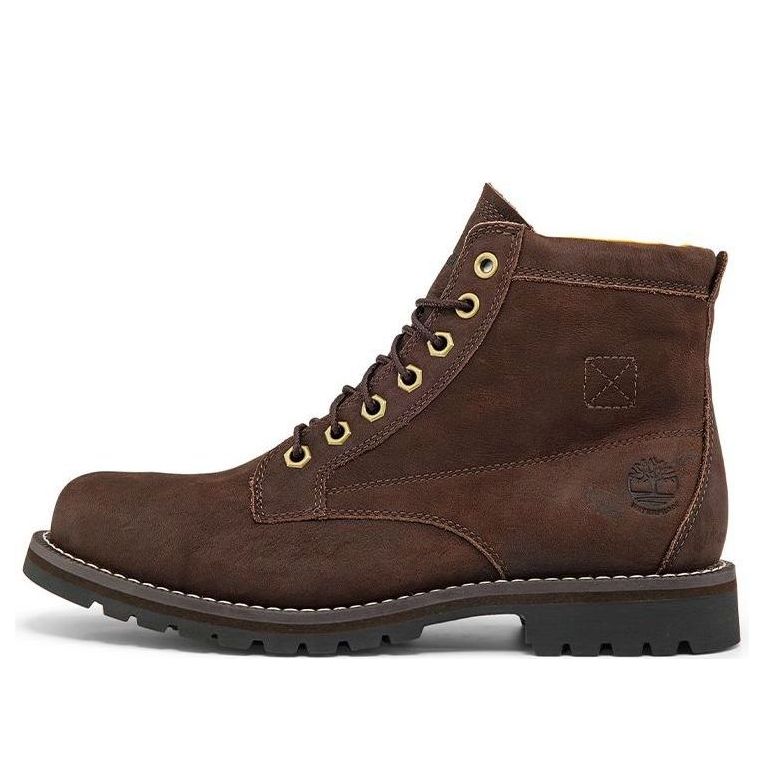 Redwood Falls Wide Fit Waterproof Boots 'Dark Brown Full Grain'