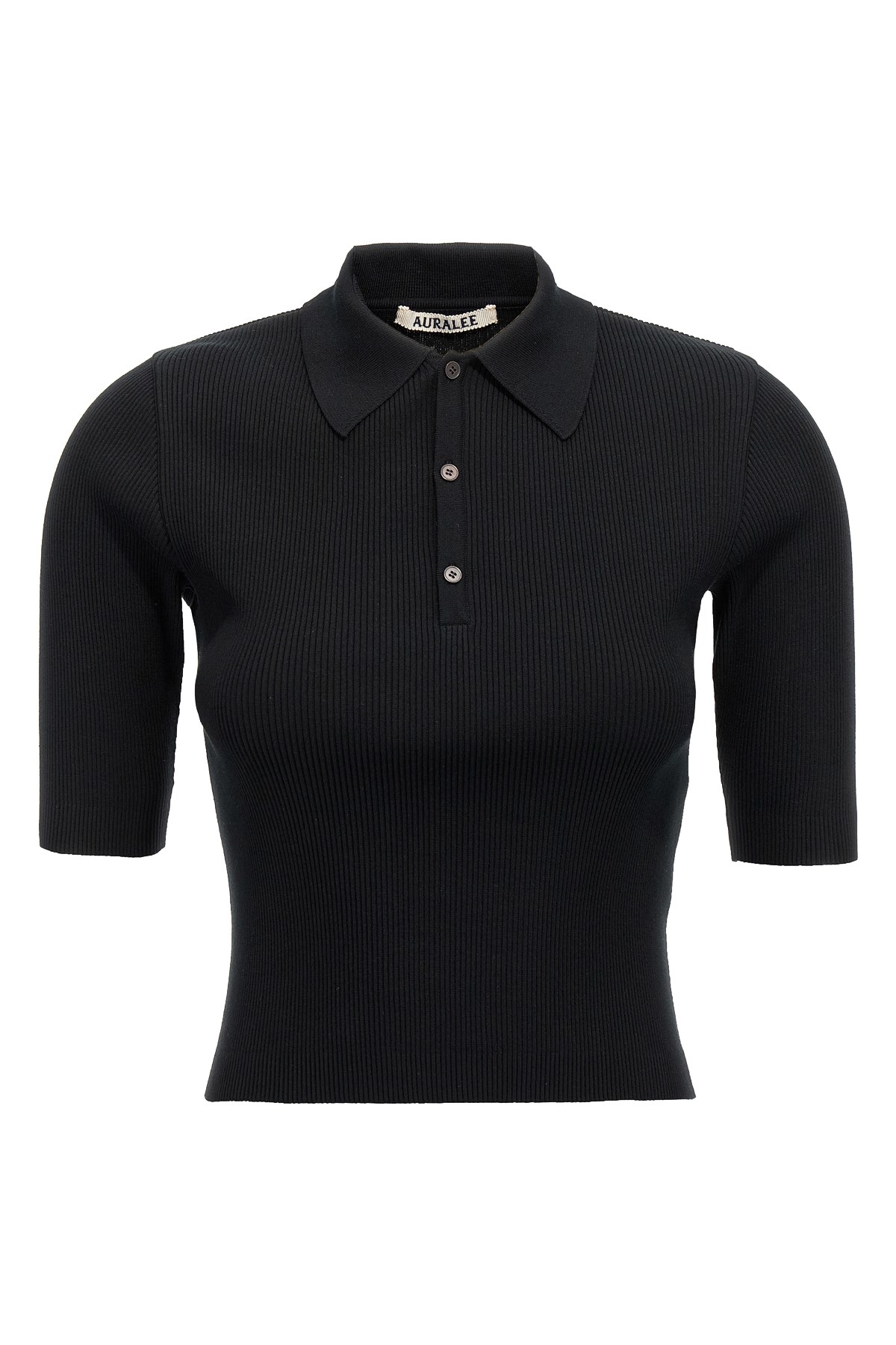 Ribbed Polo Shirt