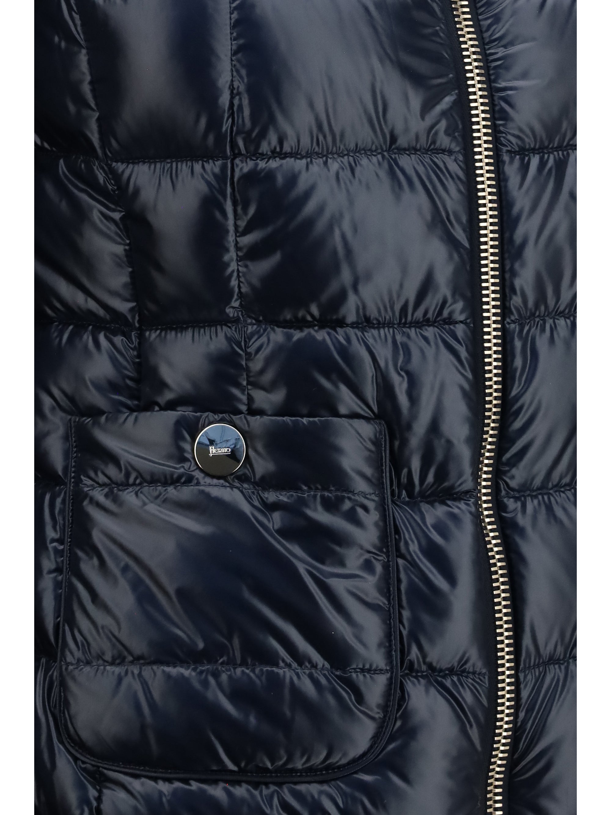 Maria Down Jacket — Navy