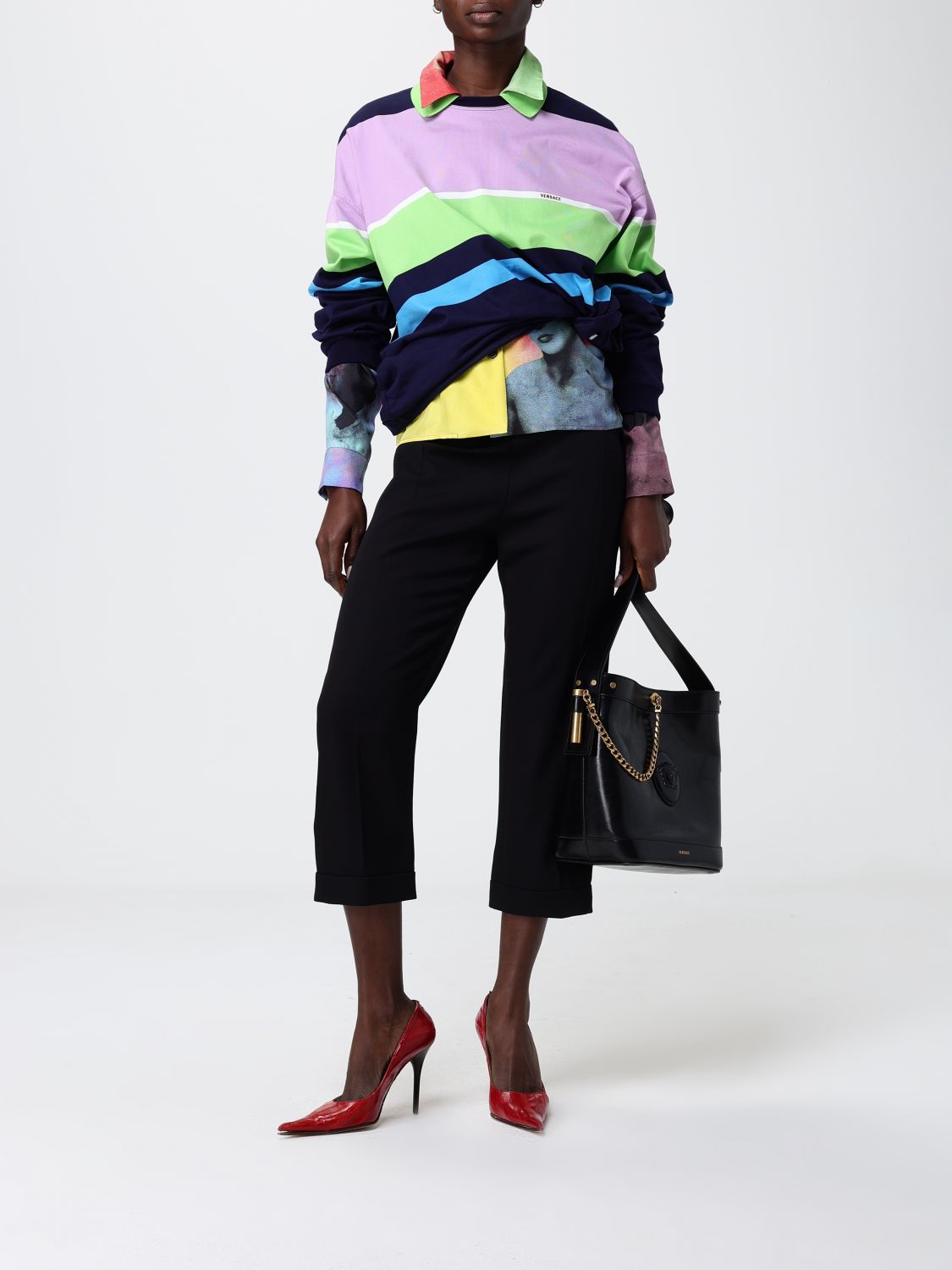 Sweatshirt Woman color Multicolor