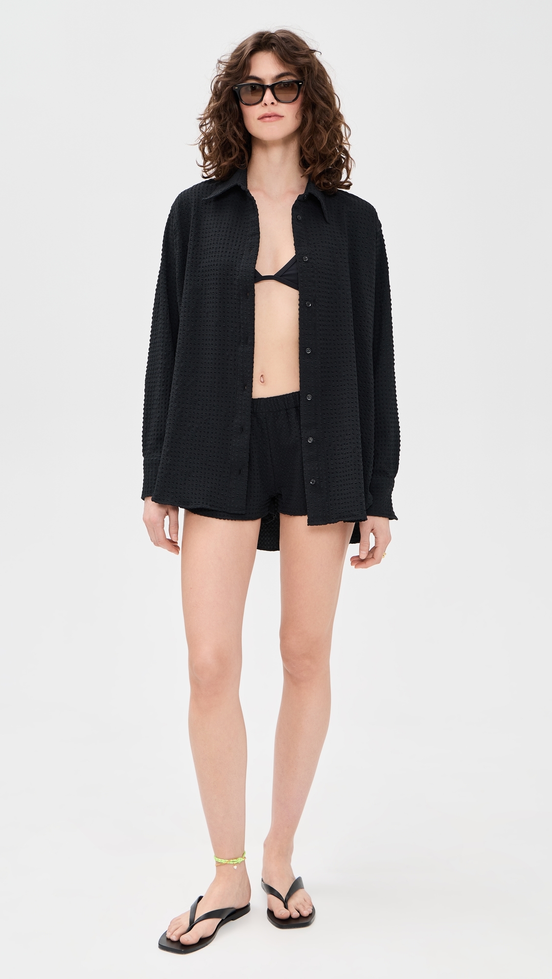 Oversized Shirt Black XL