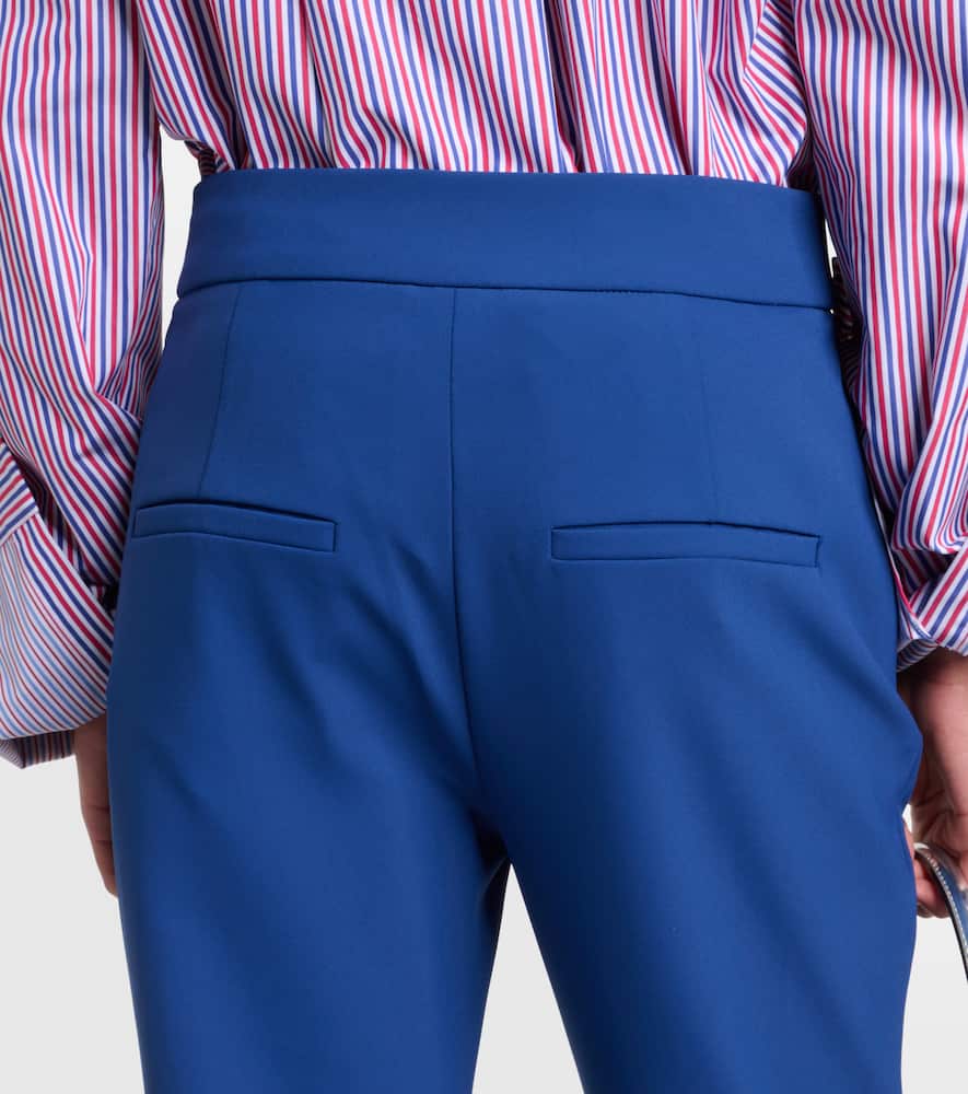 Renzo high-rise cropped slim pants