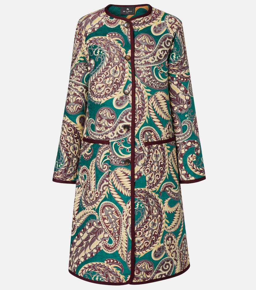 Jacquard coat