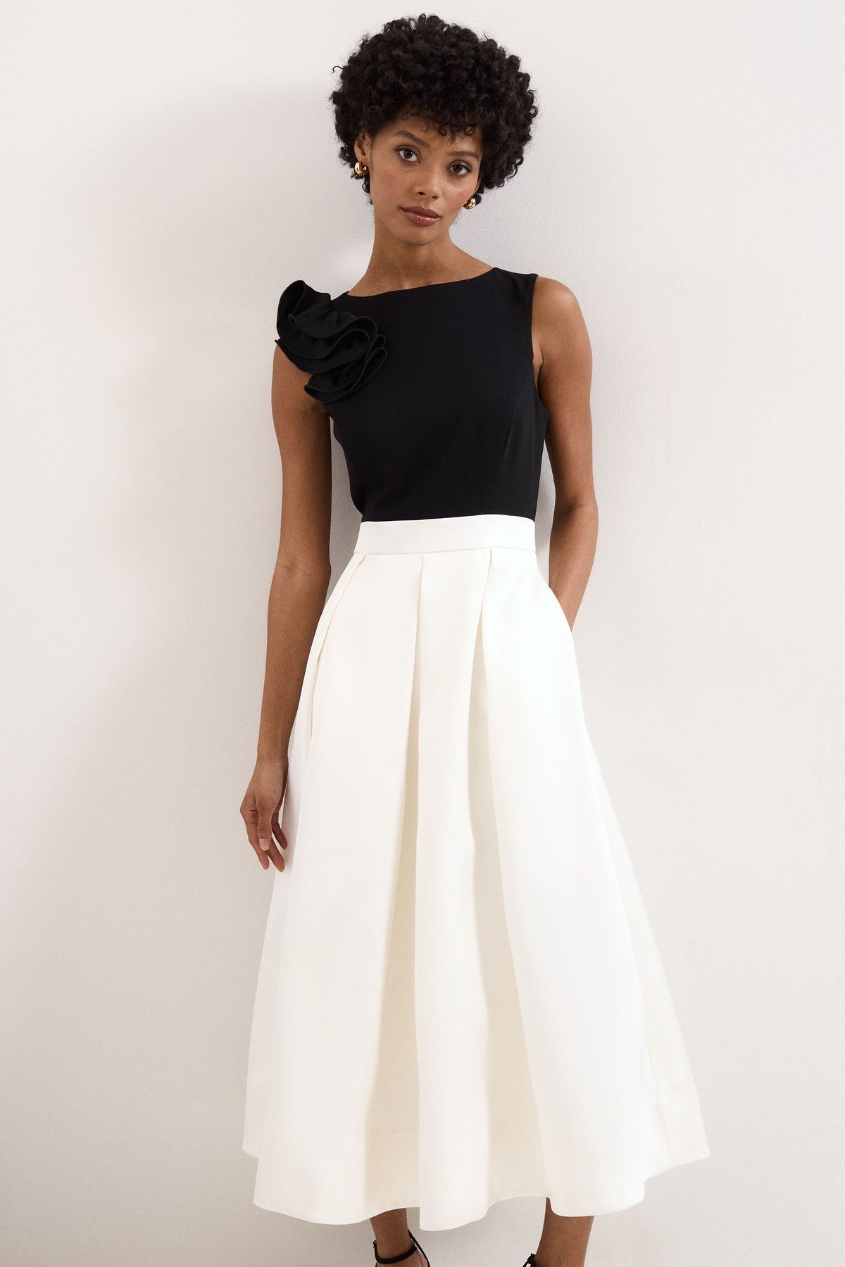 Phase Eight Women's Perla Satin Midi Dre