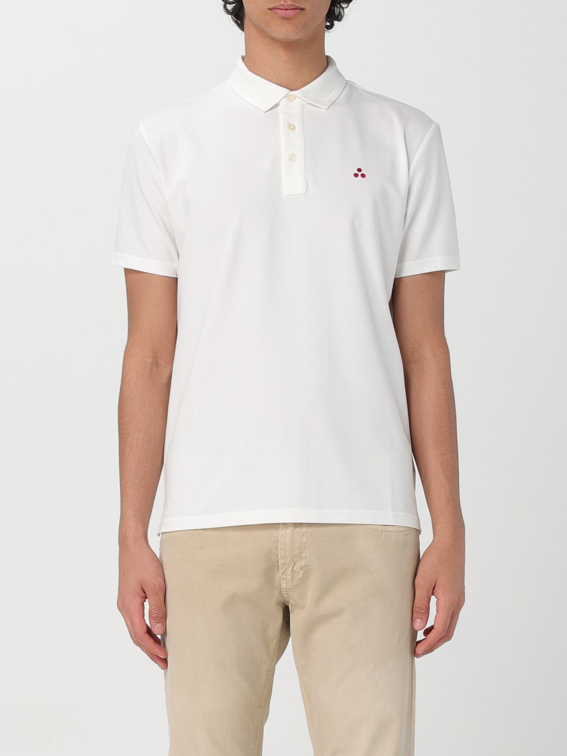 Polo Shirt Men color White