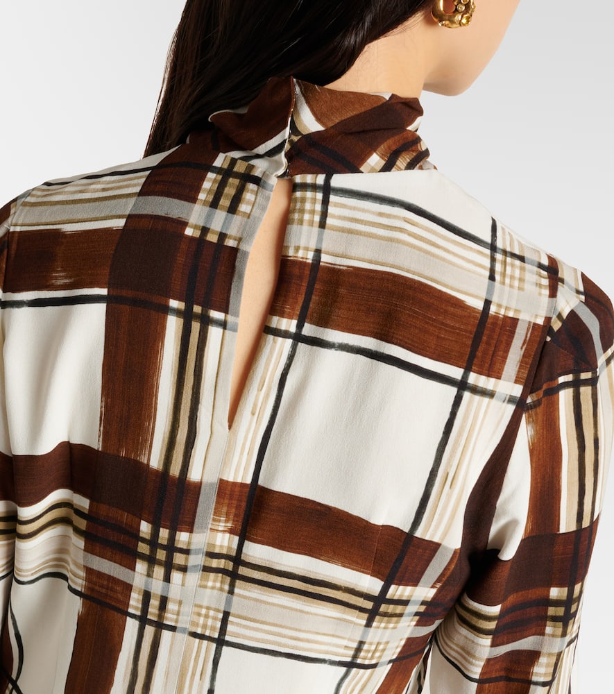 Checked top