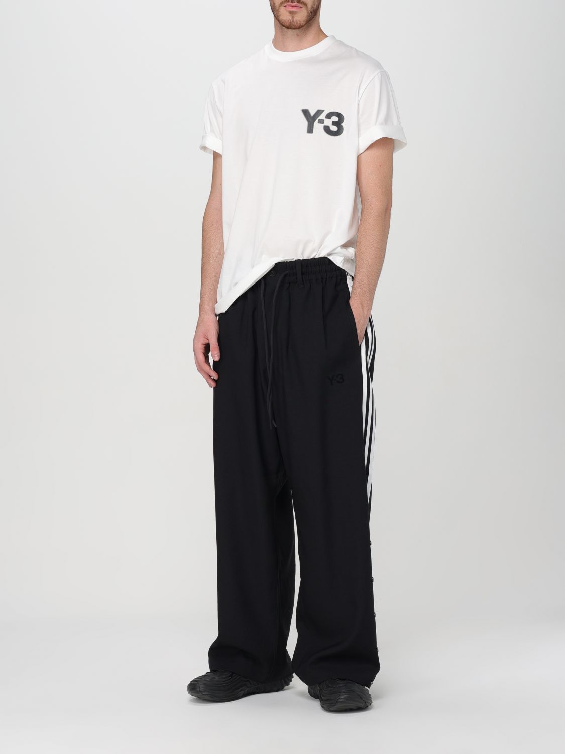 Pants In Black Polyester