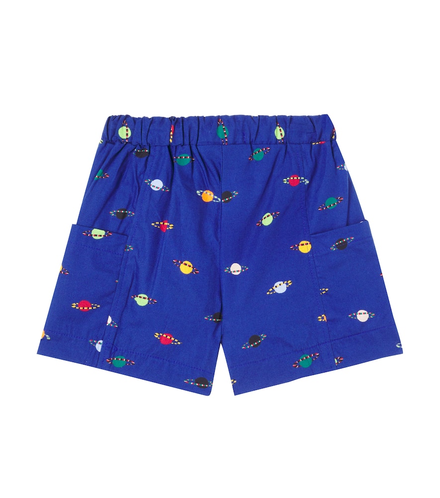Fábula Printed cotton shorts