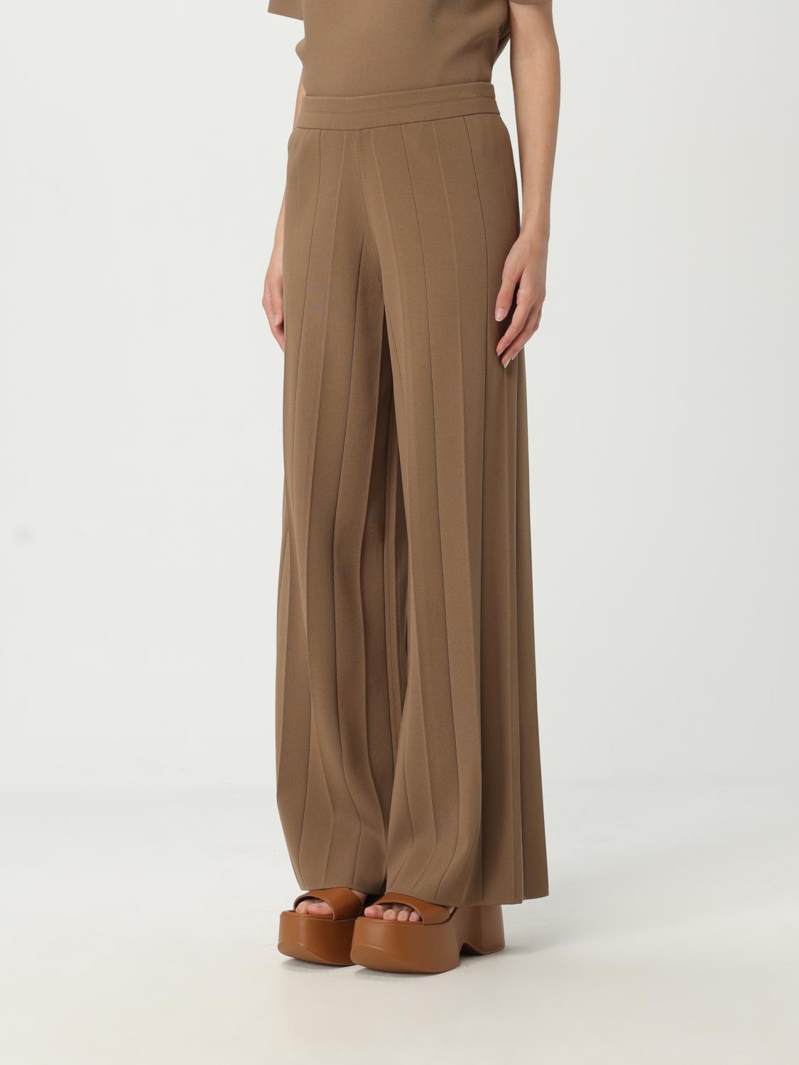 Lama high-waisted trousers - Black