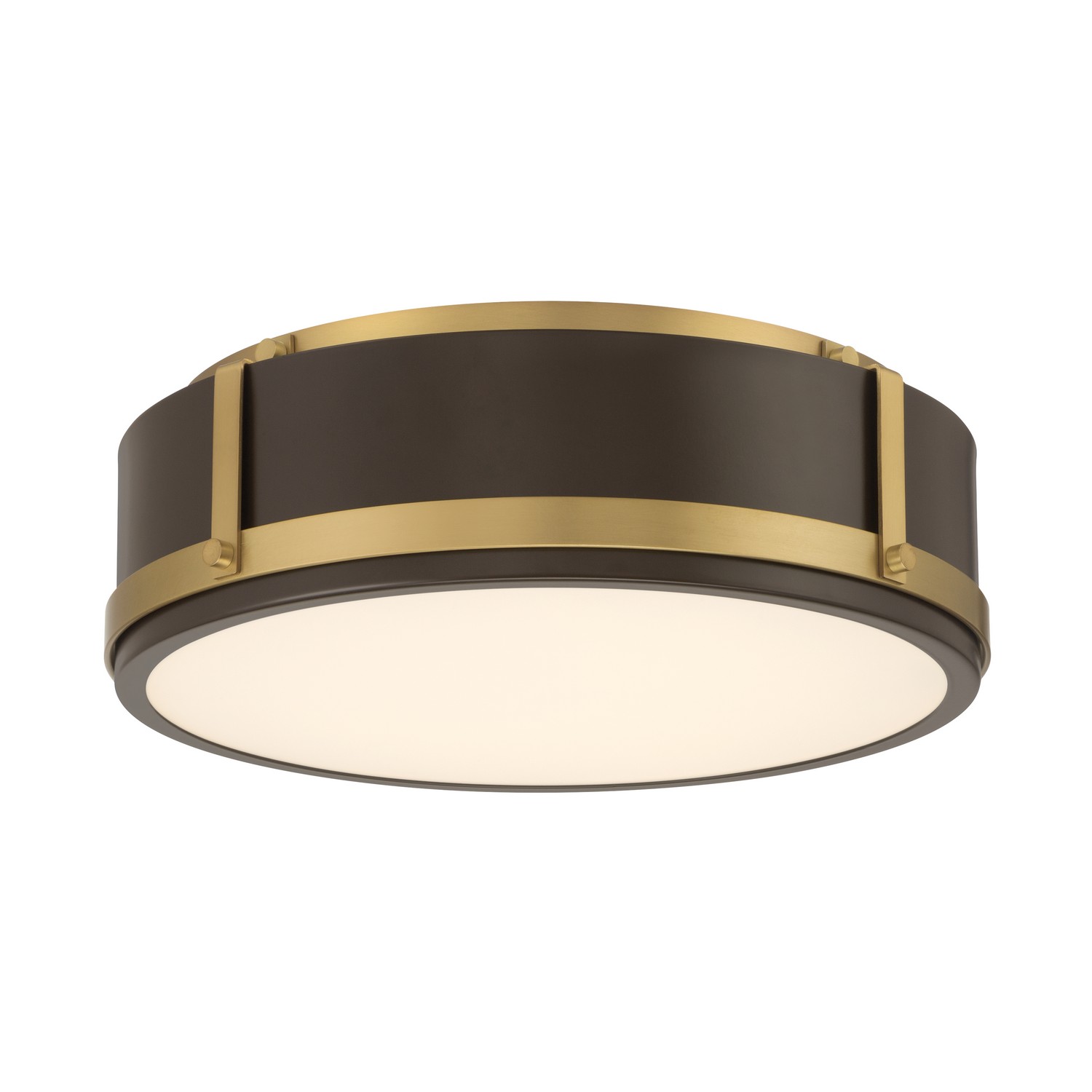 Legacy Brass LED Flush Mount from the Lynca Collection