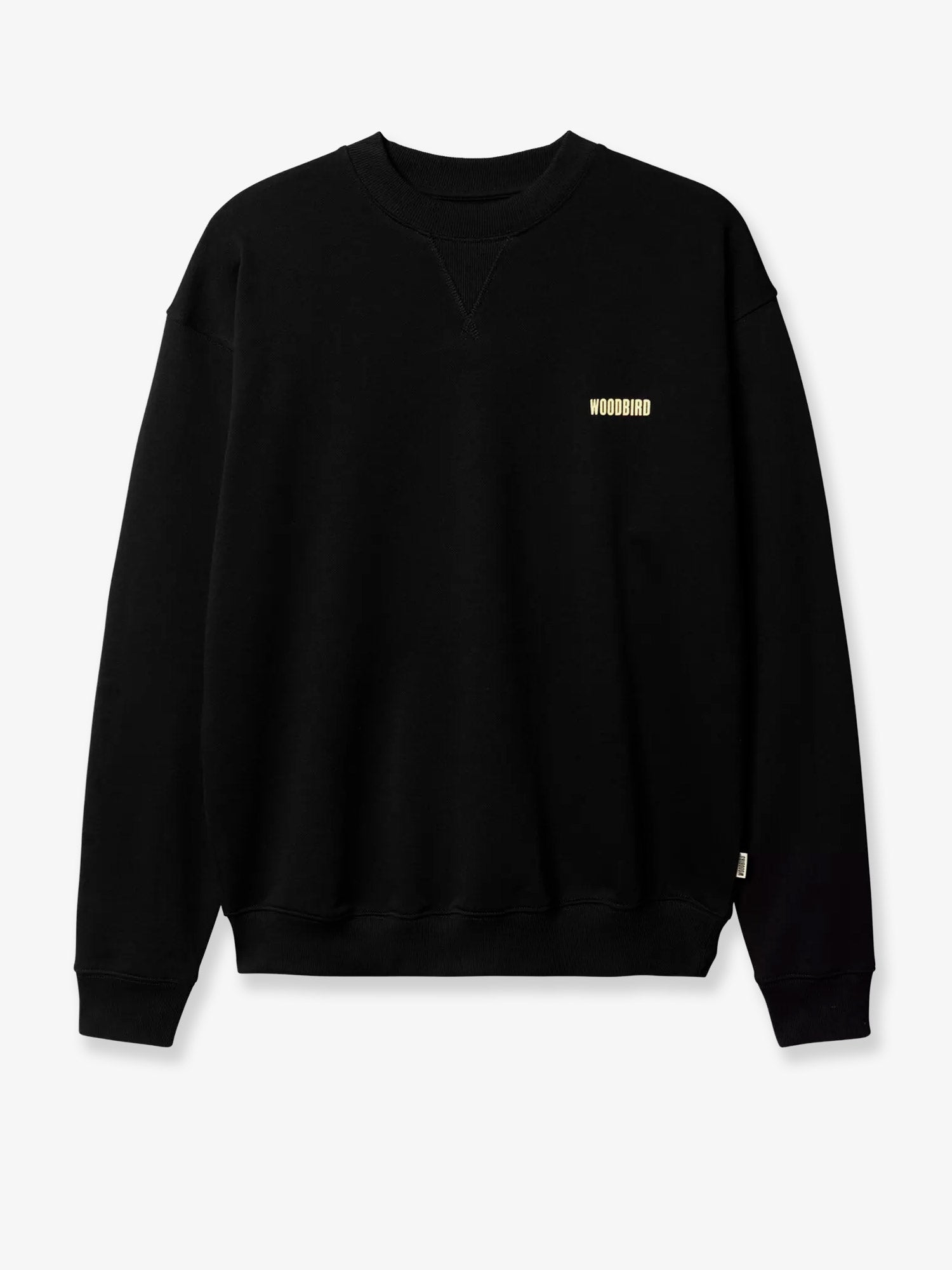 Logo-Printed Crewneck Sweatshirt — Black