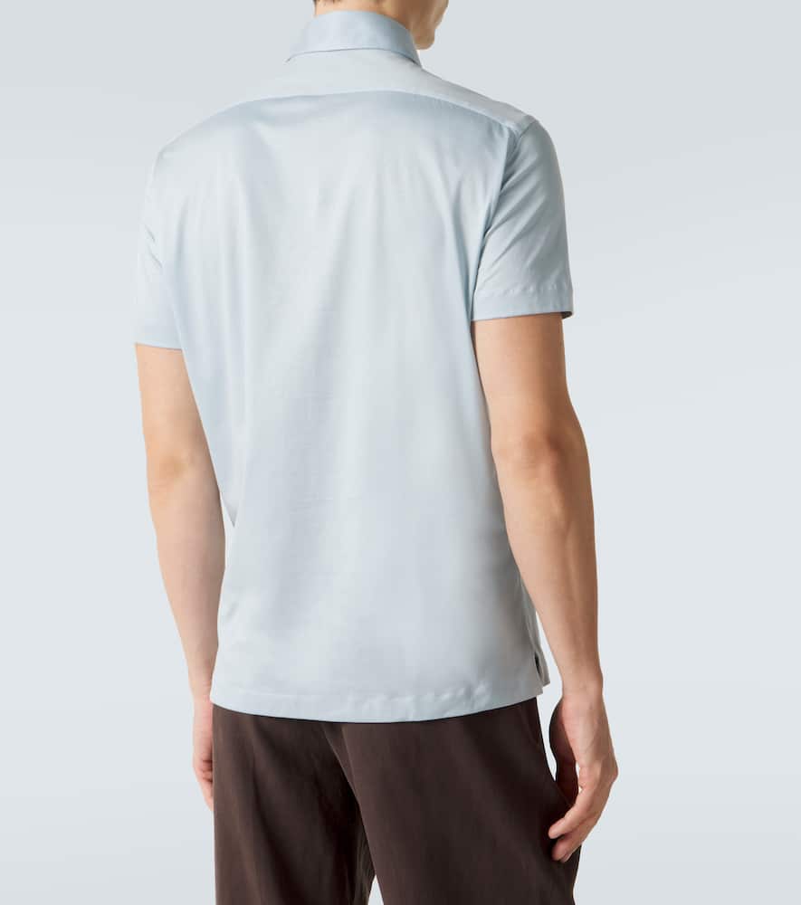 Cotton polo shirt