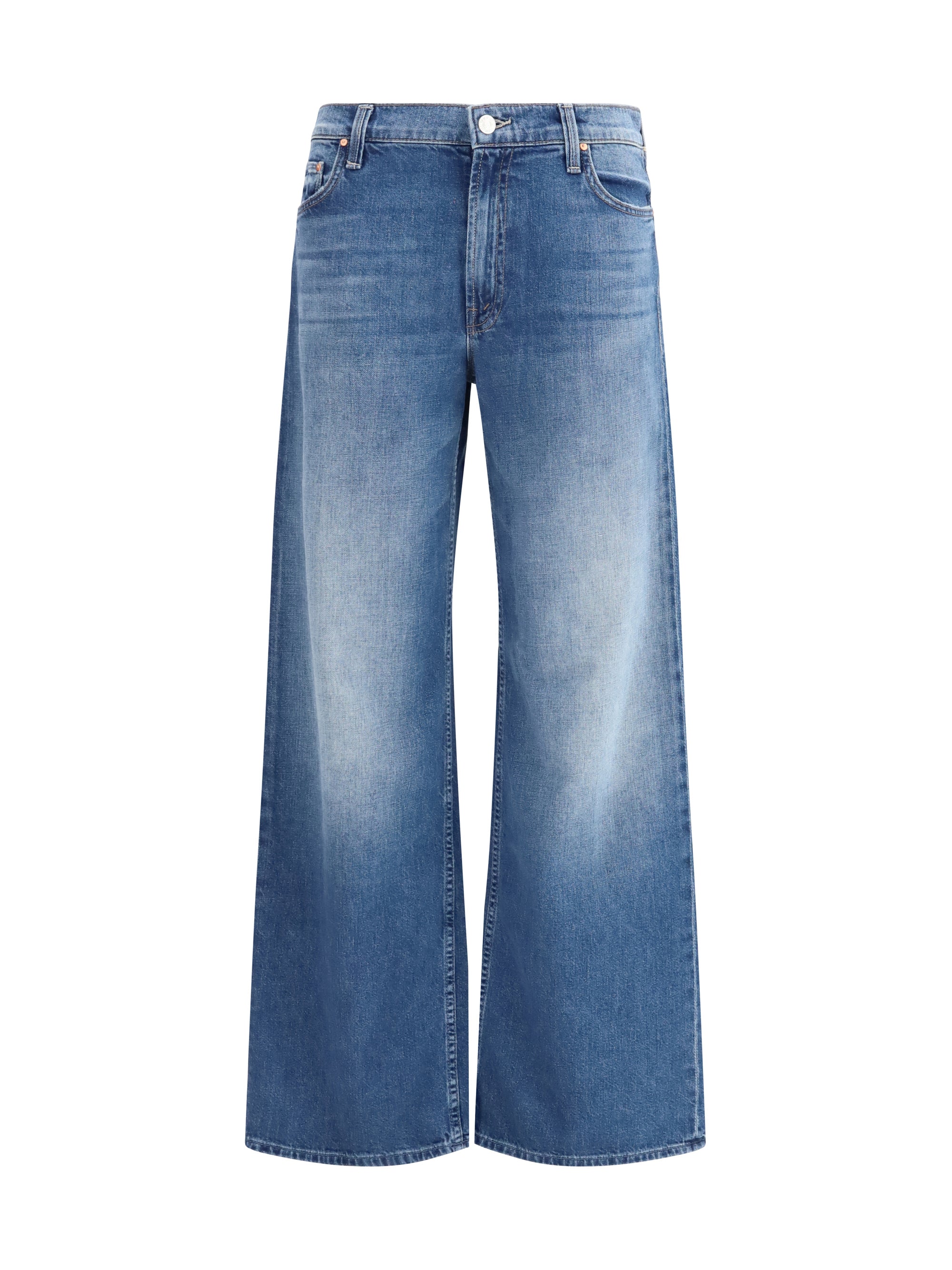 The Rerun Zip Sneak Jeans — Blue