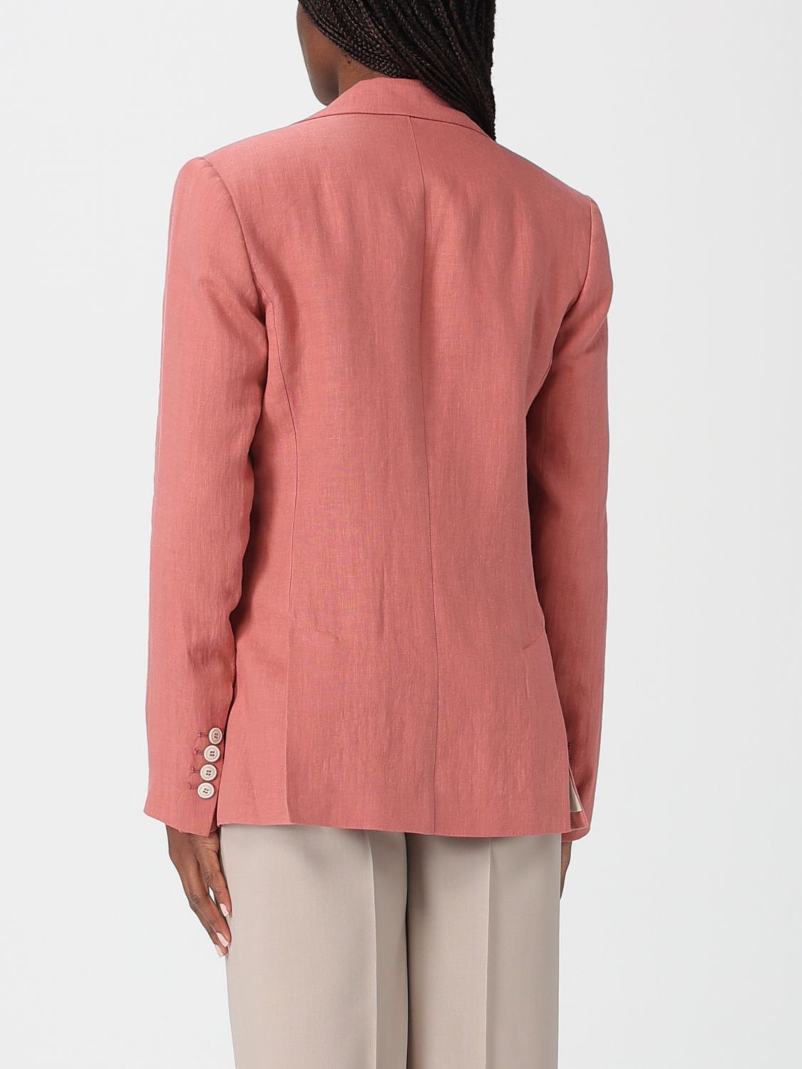 Jacket Woman color Raspberry