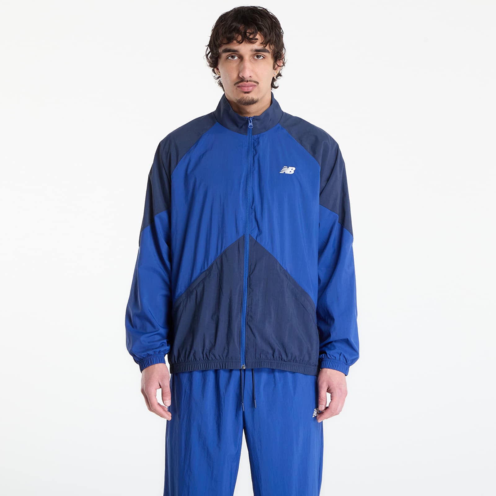 Jacket New Balance Sport Legacy Jacket Blue