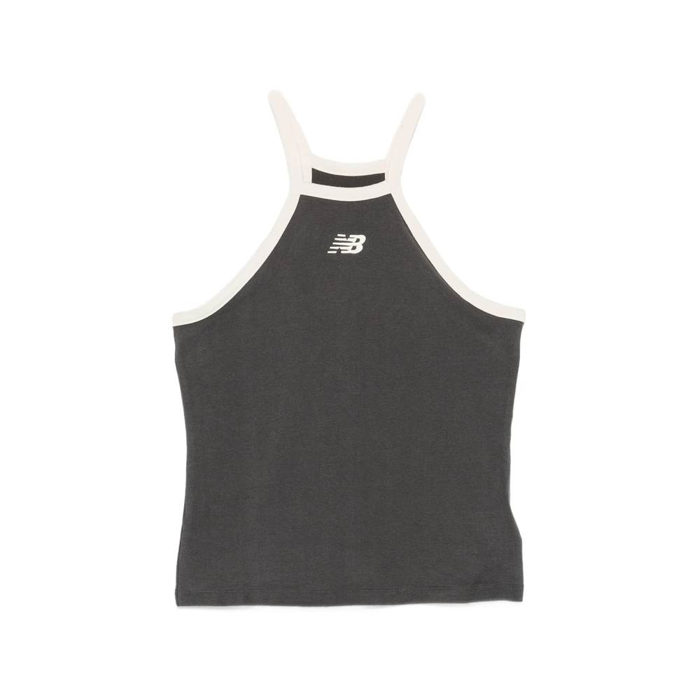 Logo-embroidered Racerback Tank Top