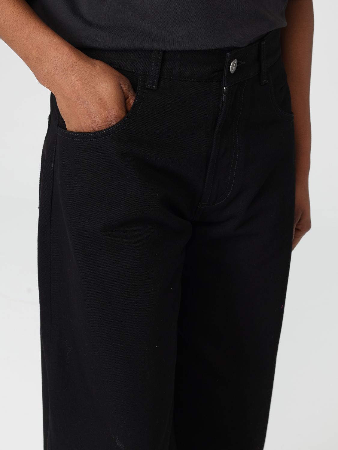 Jeans Woman color Black