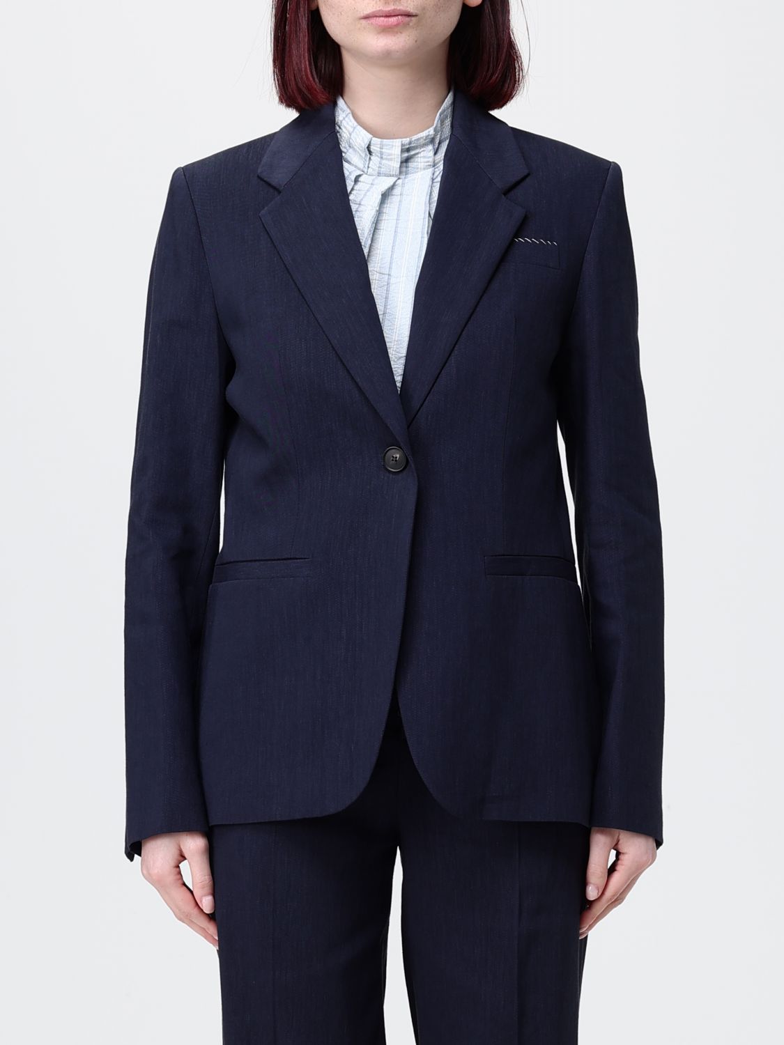 Jacket Woman color Blue