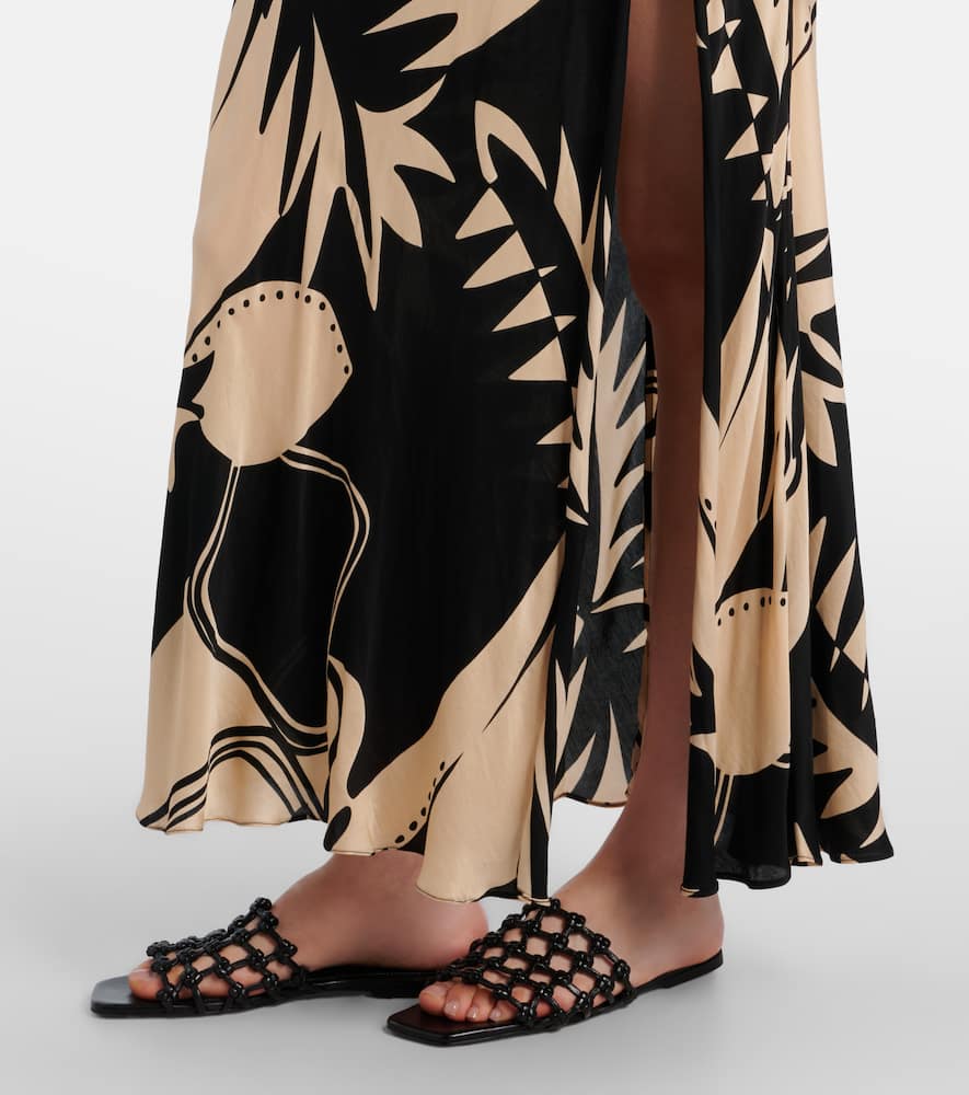 Stella printed maxi dress