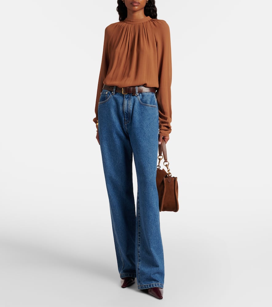 Garcia draped blouse