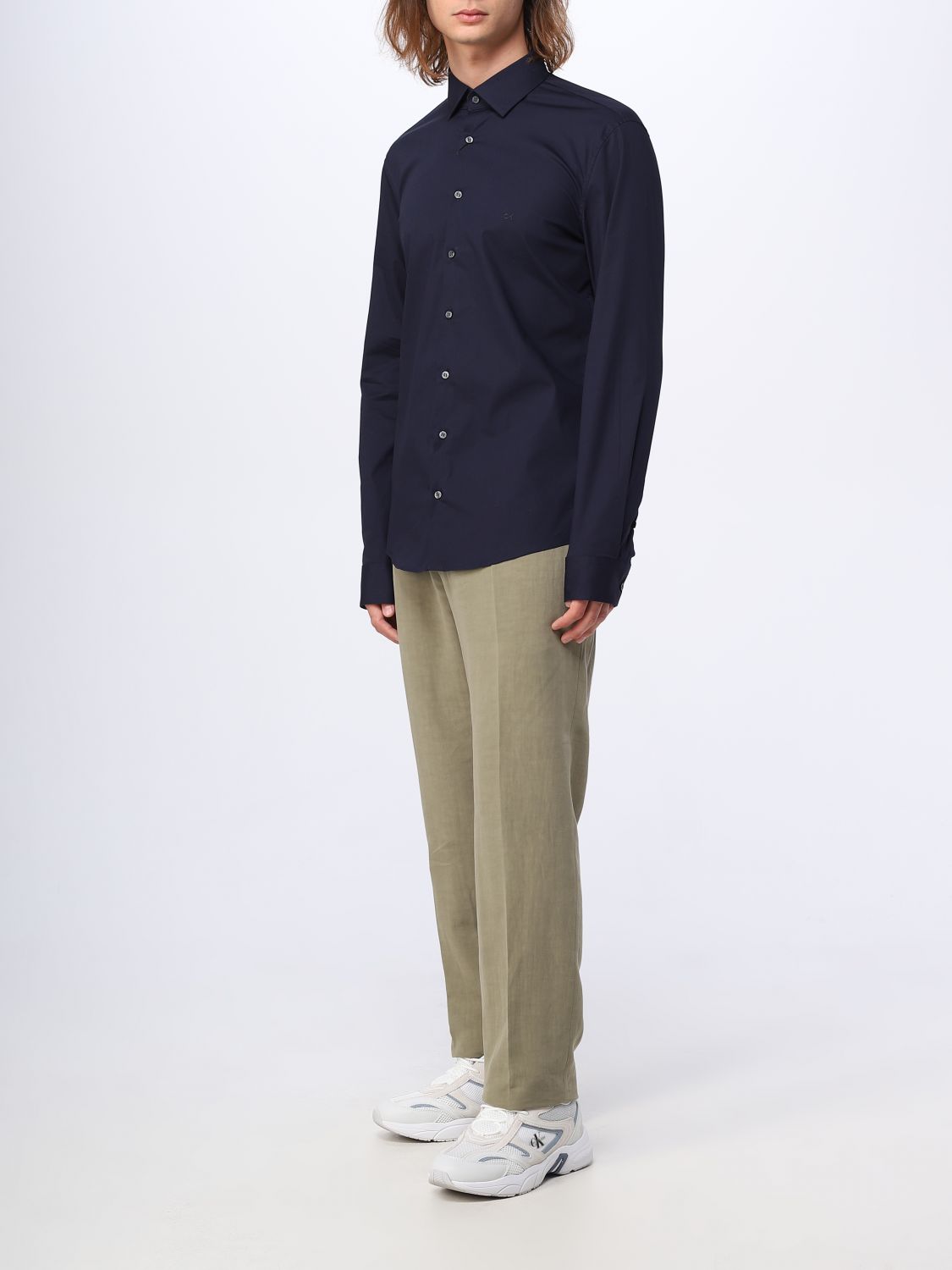 Shirt Men color Blue