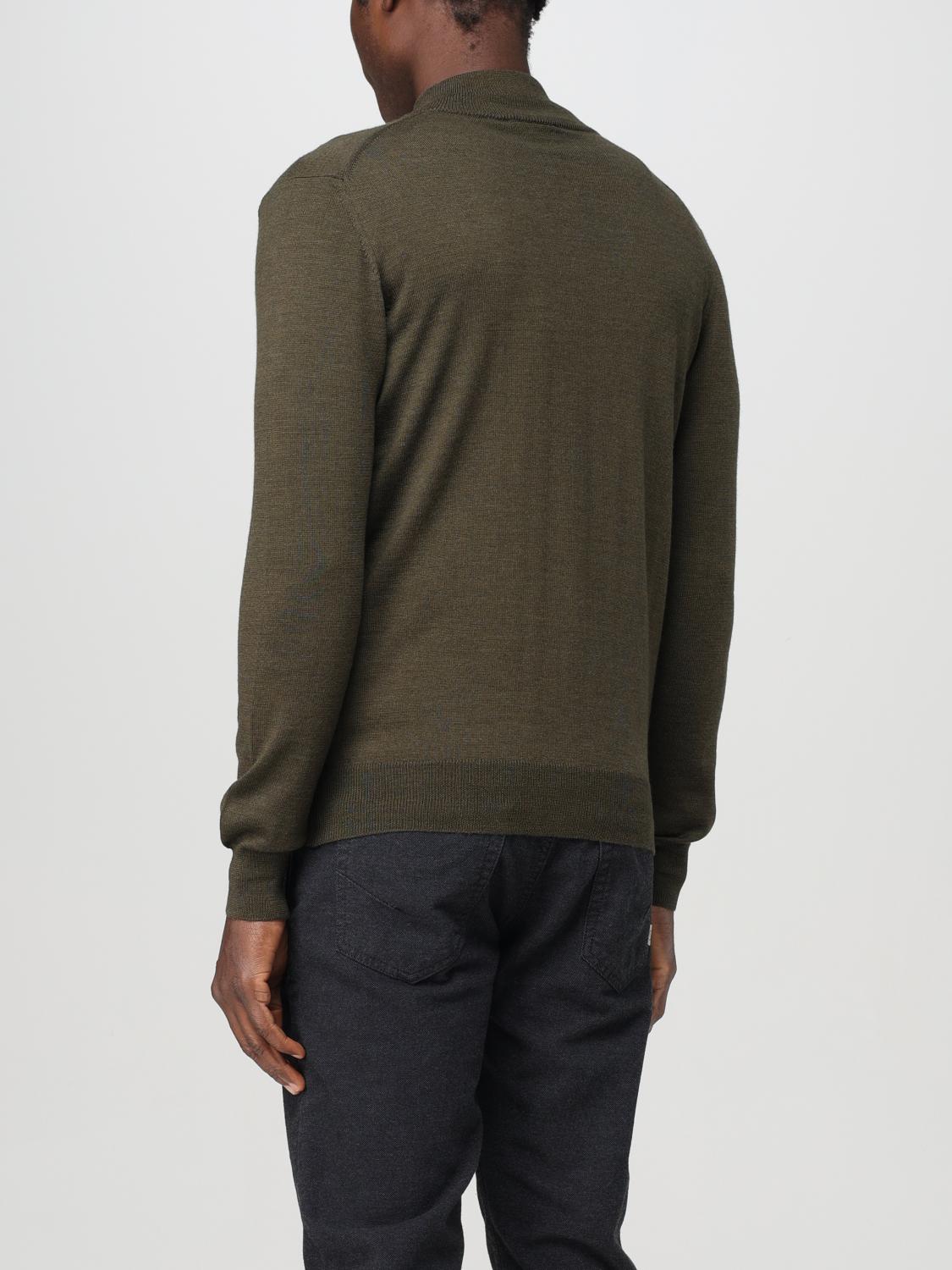Cardigan Men color Military