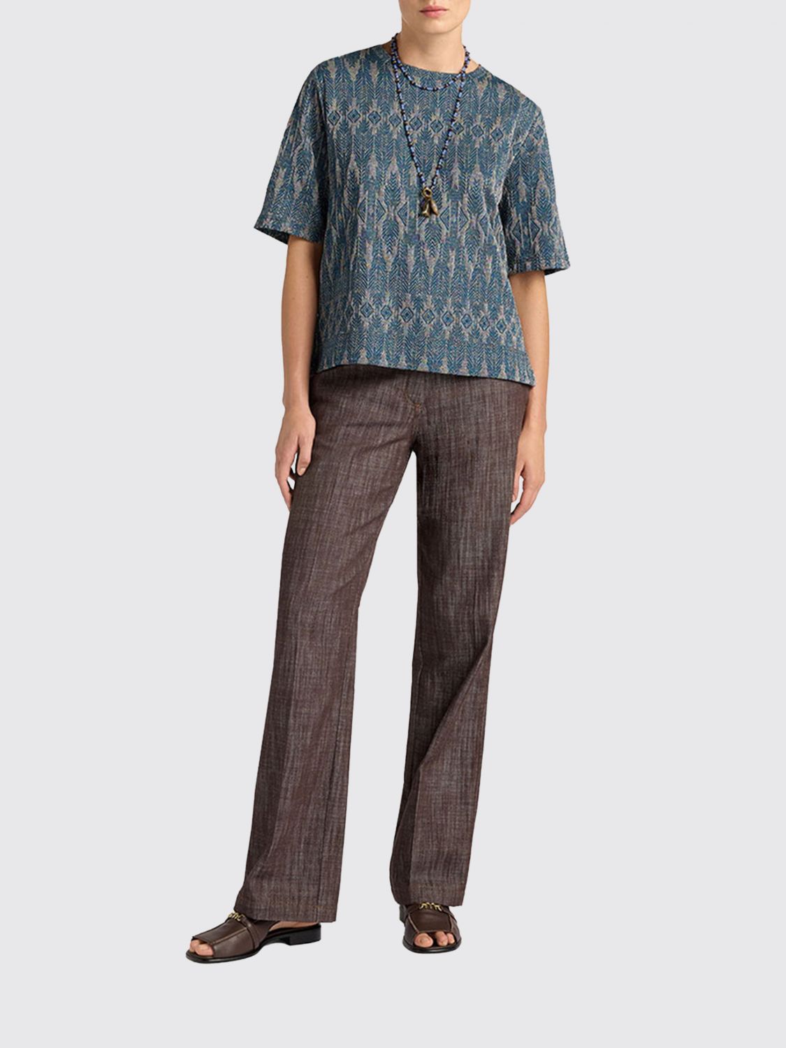 MOMONÌ T-Shirt Woman color Teal