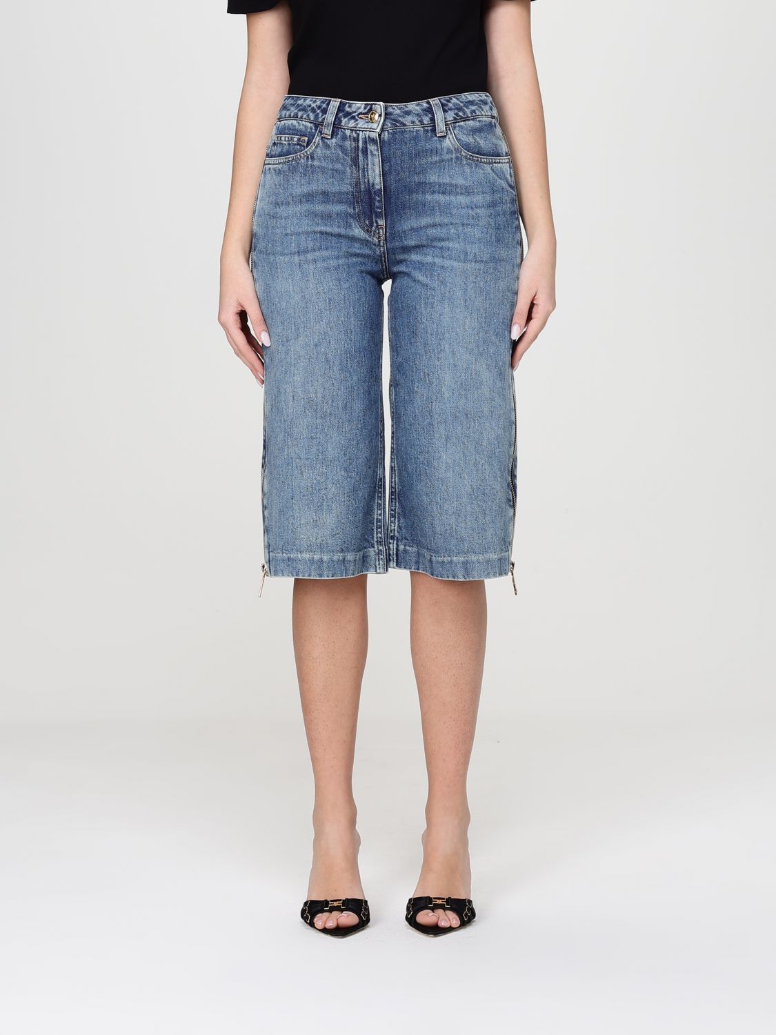 Pants Woman color Blue