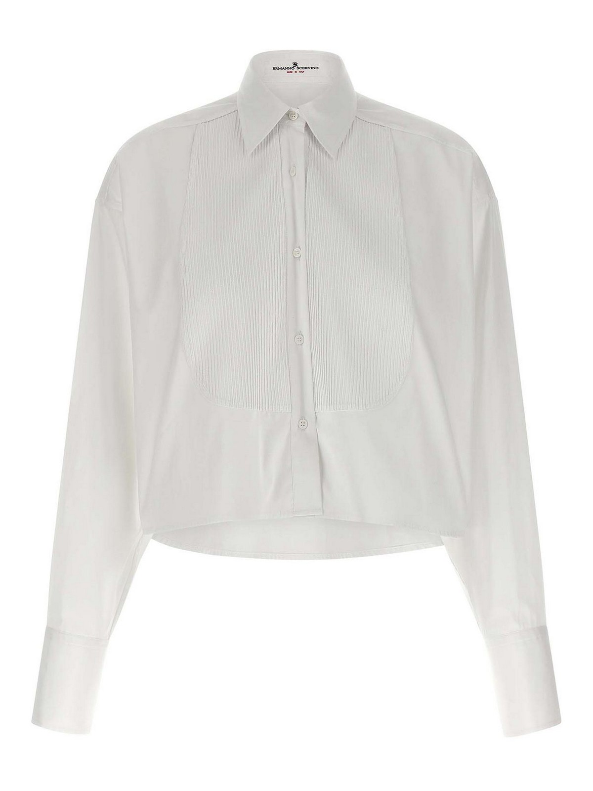 Plastron Shirt Shirt And Blouse White