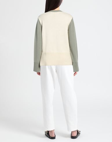 Woman Sweater Sage green Size S Wool