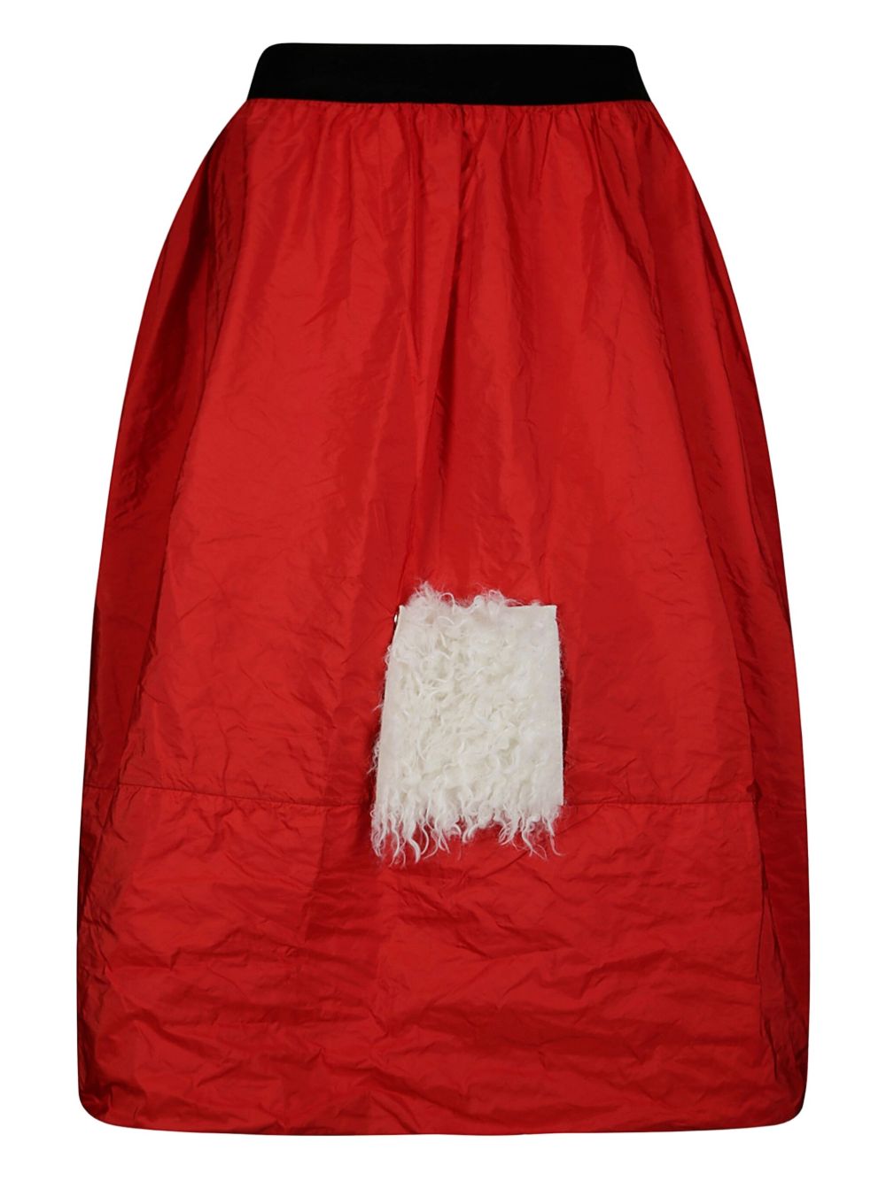 Maria Calderara flared skirt - White
