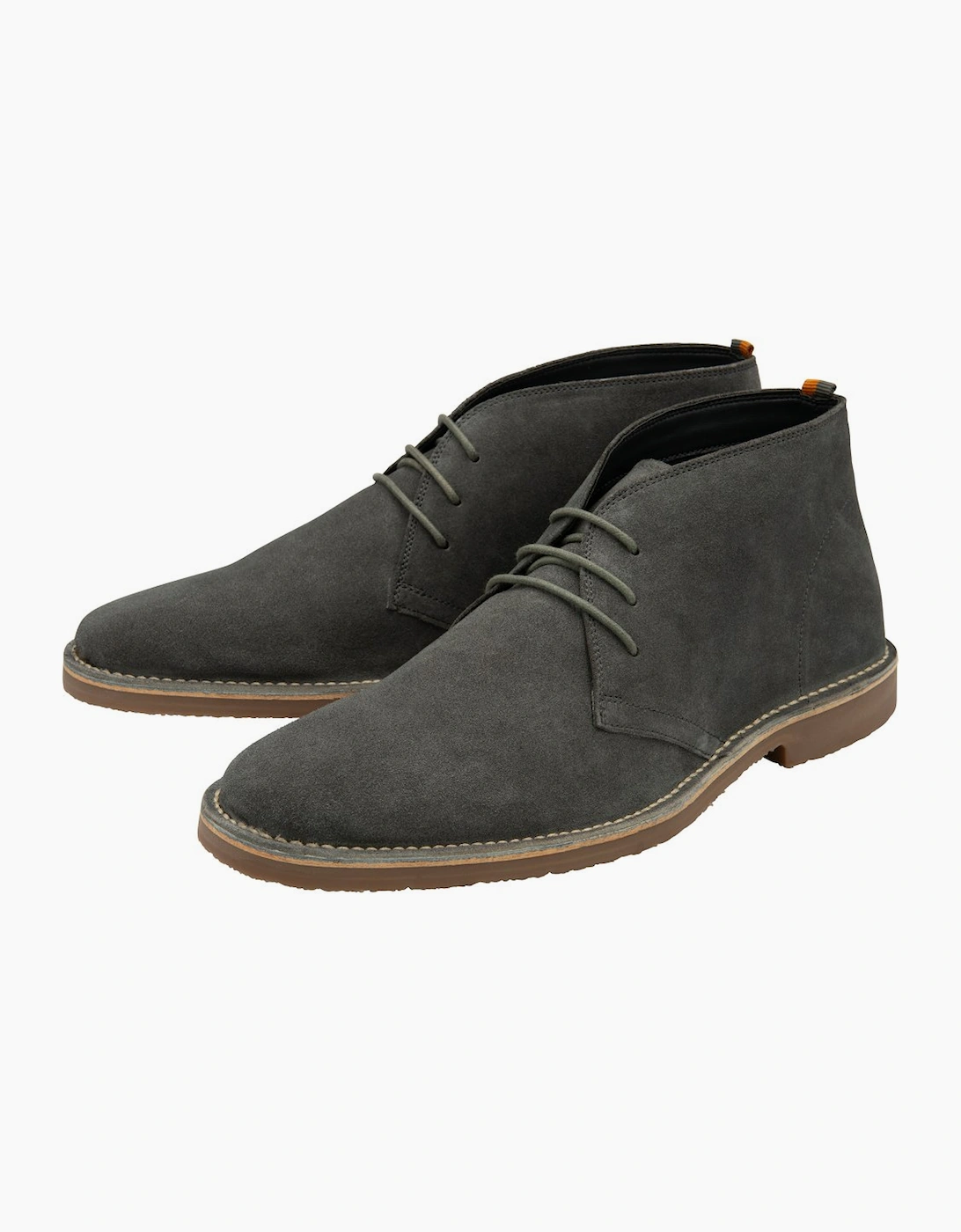 Frank Wright Men's Edwin Mens Desert Boots - Grey