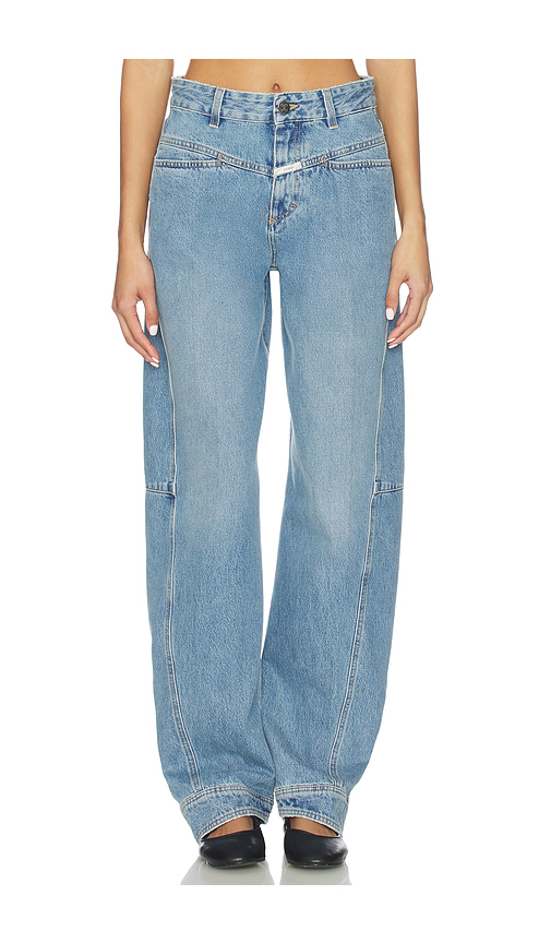 CLOSED Lira Wide Leg Jeans in Mid Blue. 31 also