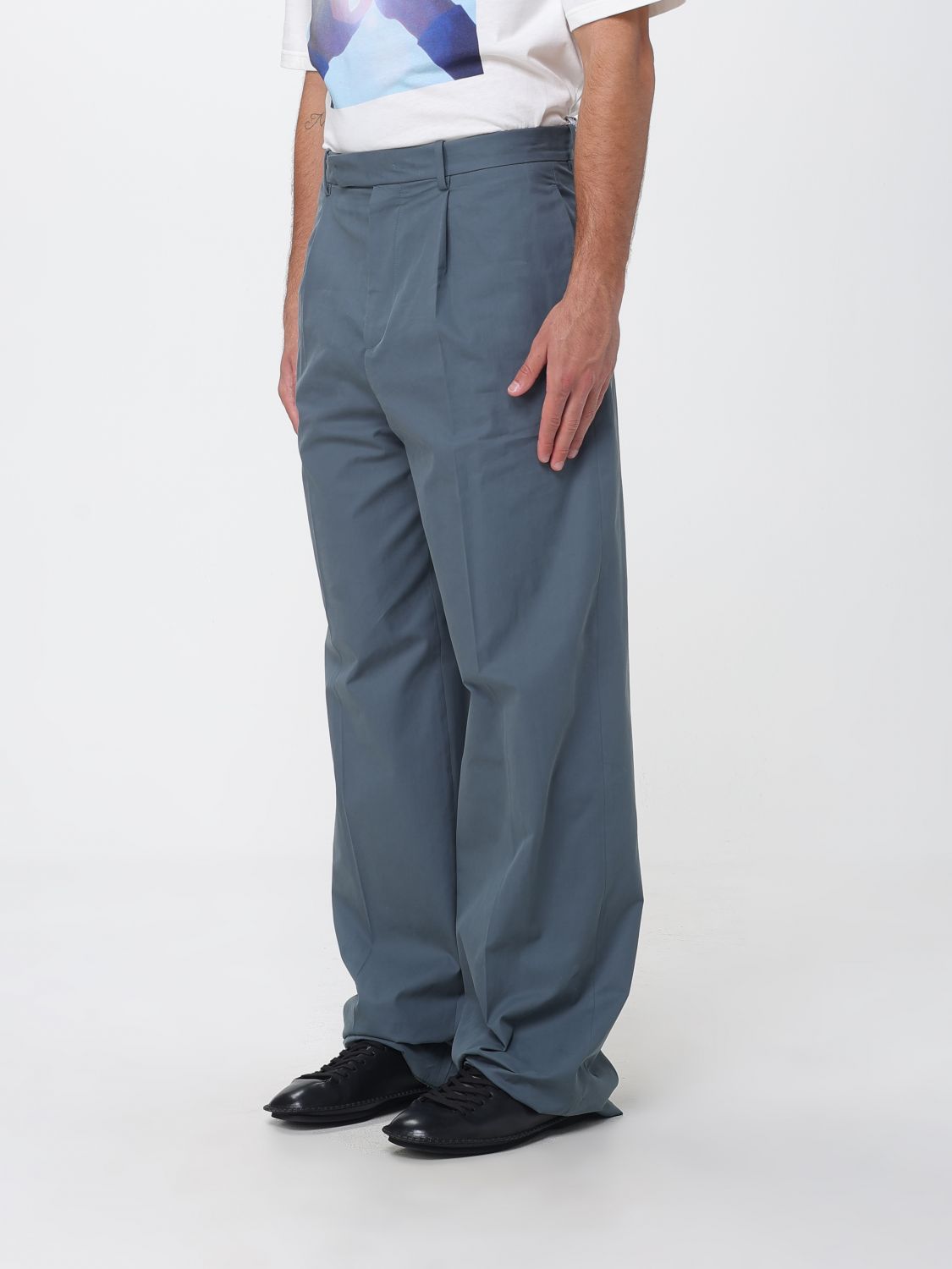 Pants Men color Navy