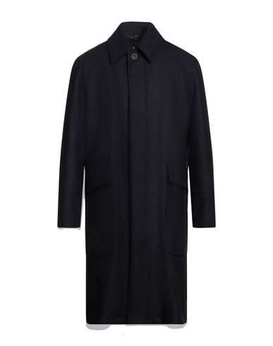 Sealup Man Coat Midnight blue Size 44 Wool, Polyester
