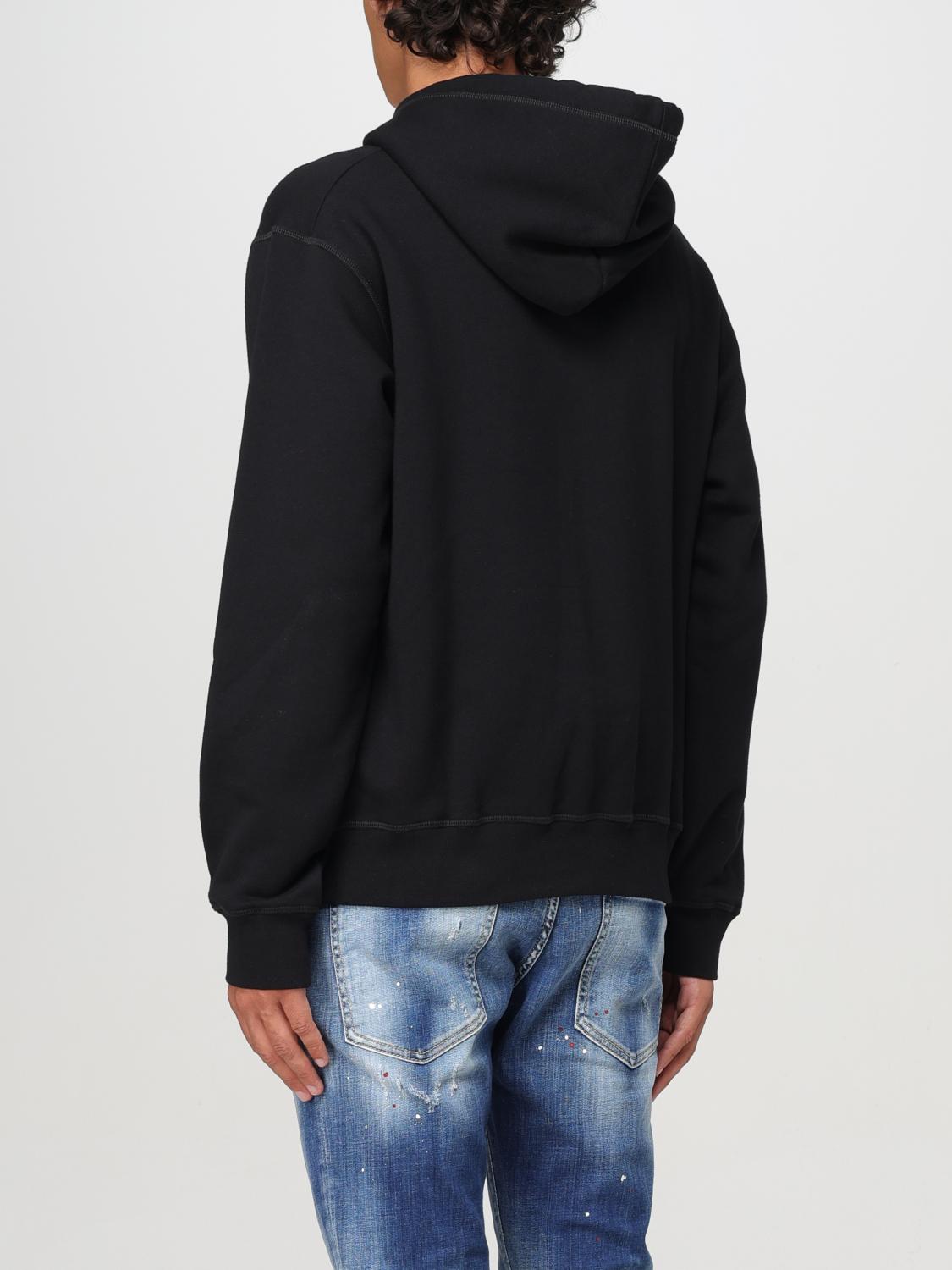 Logo-print cotton hoodie - White