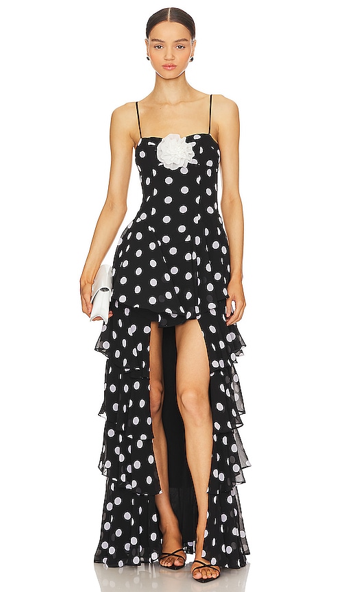 MAJORELLE Brandi Gown in Black. - L also in M, S, XL