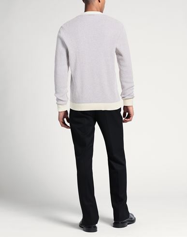Man Sweater Lilac Size L Cotton, Polyamide