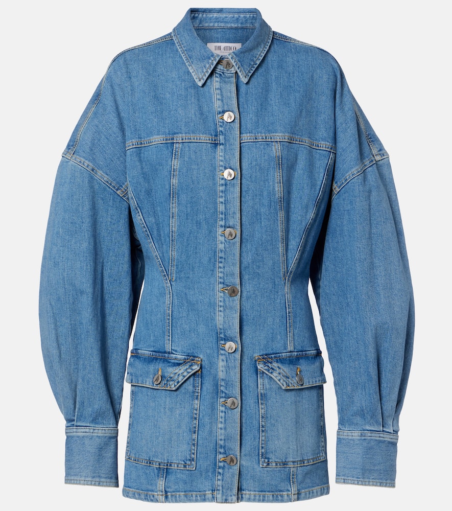 Denim minidress