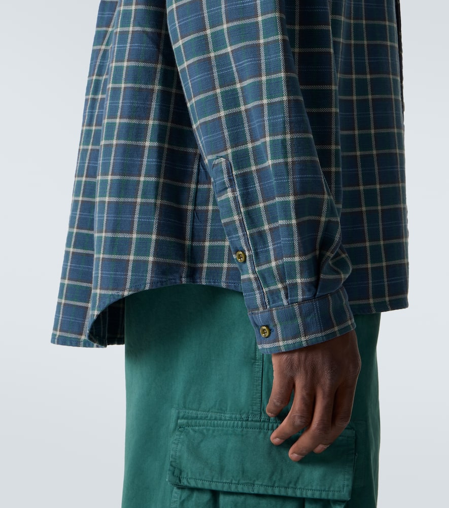 Checked cotton shirt