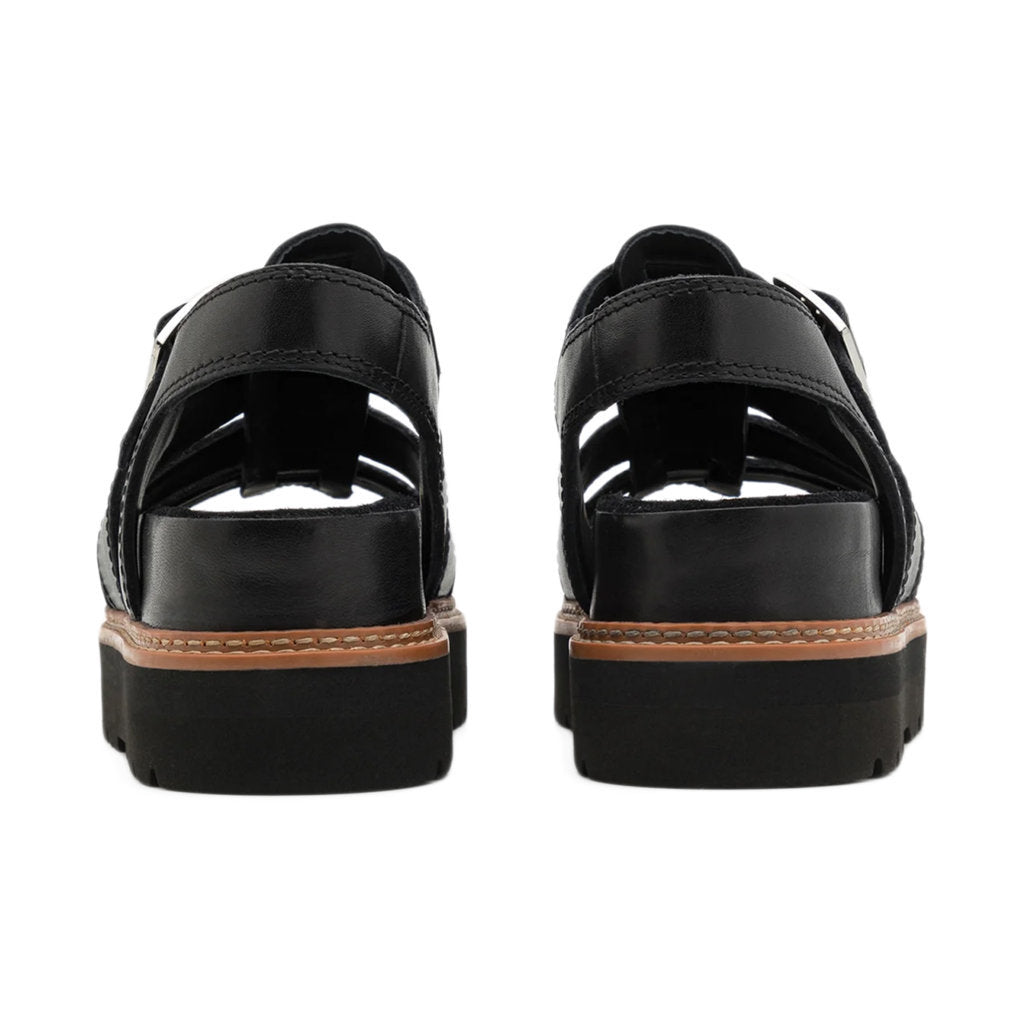 Clarks Orianna Twist Leather Women's Platform Slingback Sandals
