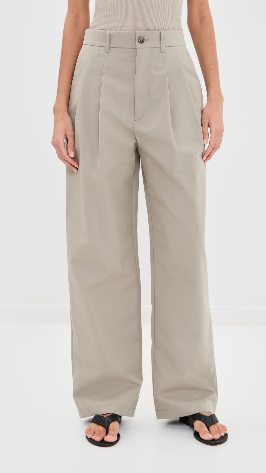 WARDROBE. NYC Clean Chinos Taupe