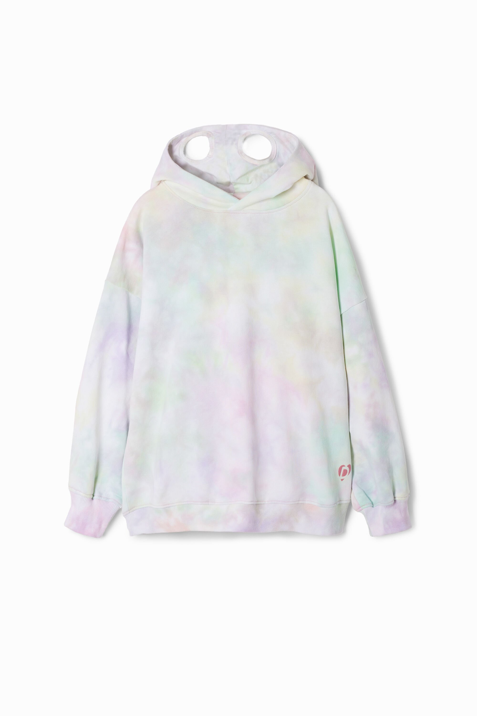 Tie-dye unicorn hoodie