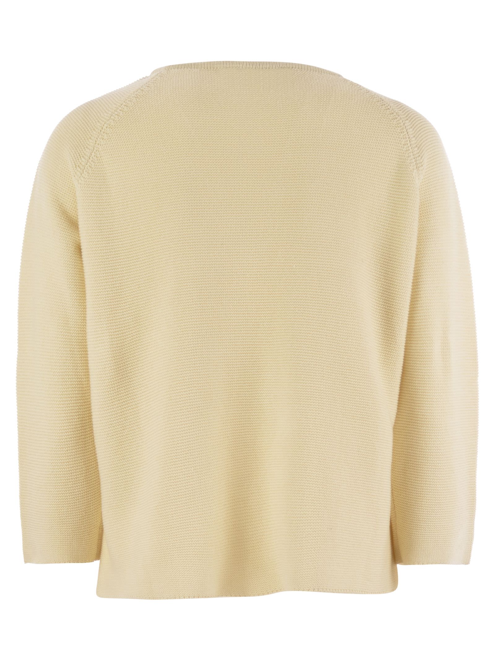 Weekend Max Mara Addotto Cotton Yarn Sweater
