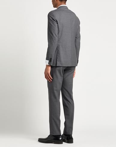Man Suit Charcoal Size 40 Wool, Mohair wool
