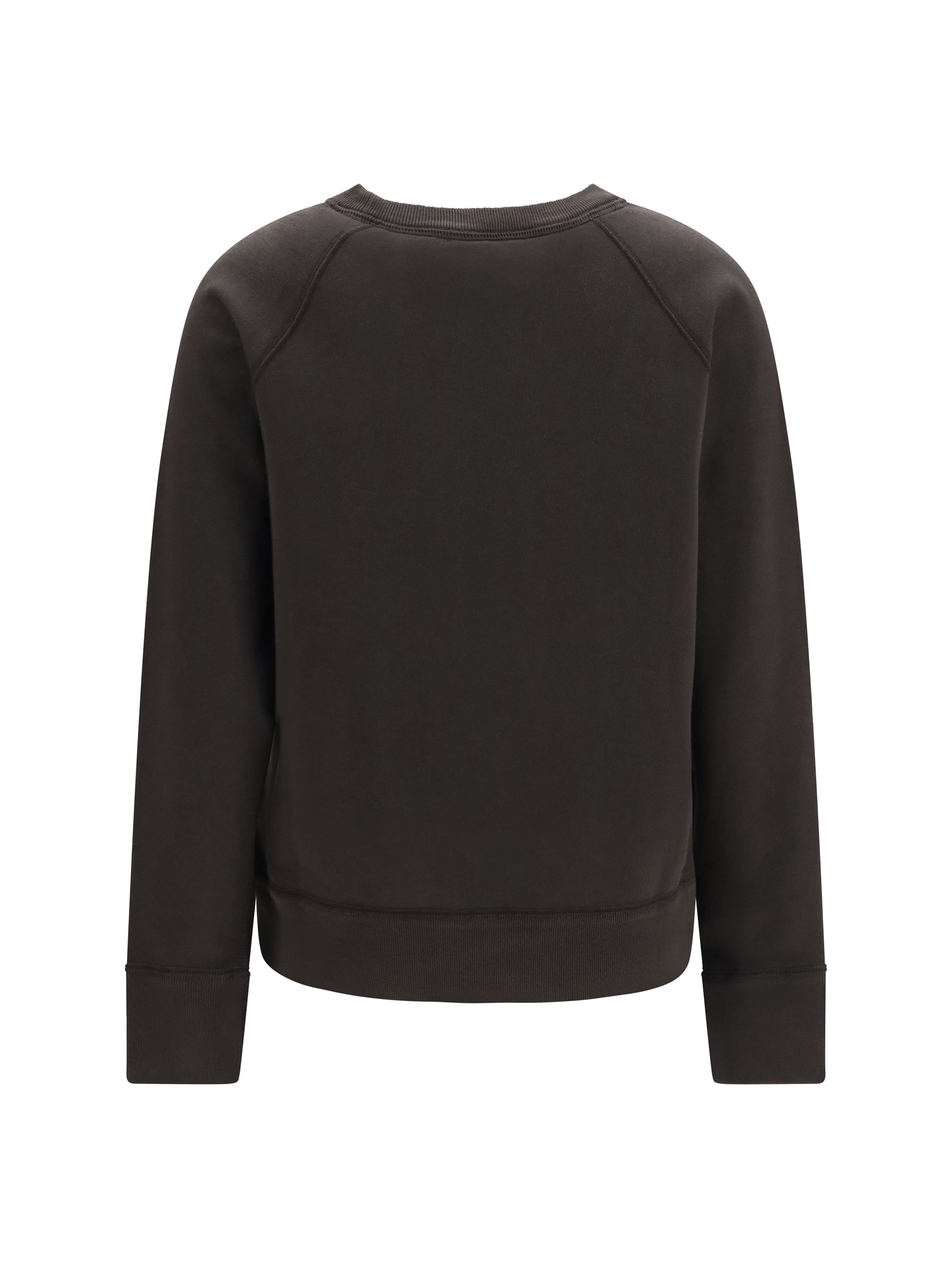 Cotton Sweatshirt — Black