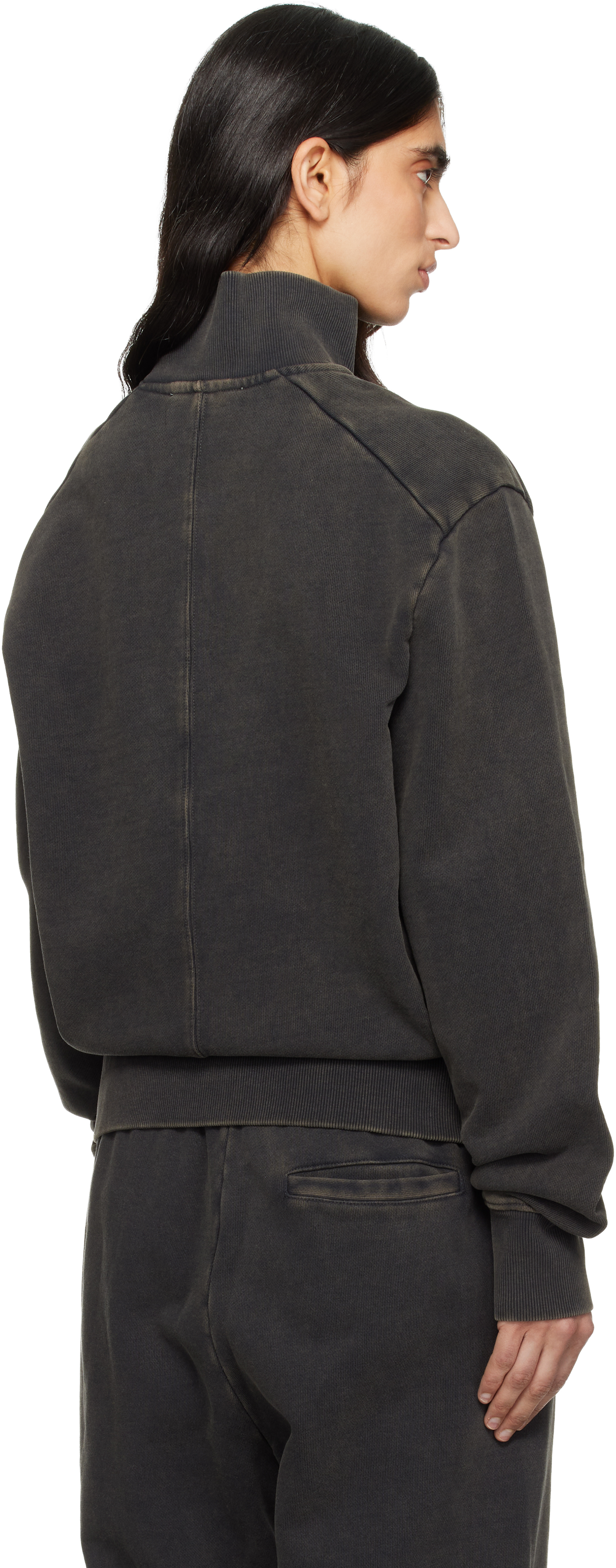 Black Port Pullover Sweatshirt