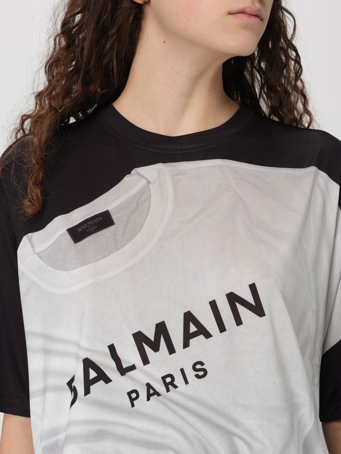 Trompe l'oeil T-shirt - White