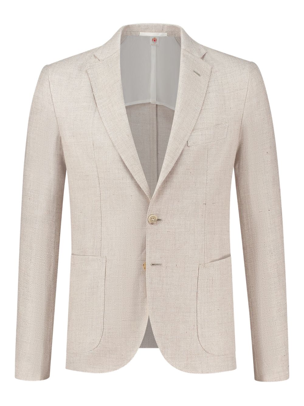 Single-breasted blazer - Neutrals